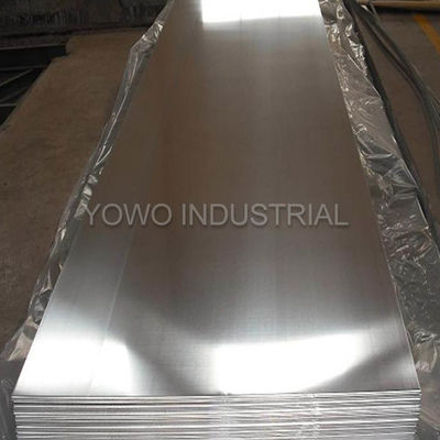 Folha de alumínio lustrada da largura 5083 de 1000mm espelho reflexivo alto